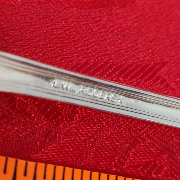 8X DF COTILLION Rogers Vintage Silverplate Flatware IS Dinner Forks - Picture 3 of 13